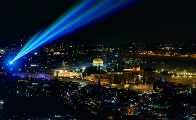 מופע לייזרים היילייט ירושלים 