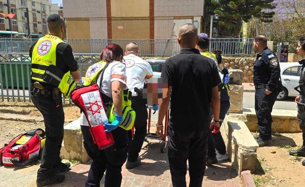 הזירה בה נער בן 16 נורה בלוד הזירה בה נער בן 16 נורה בלוד