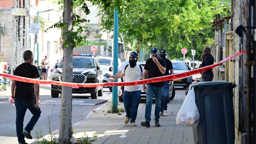 זירת אירוע האלימות ברמלה