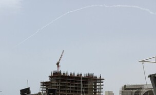 היירוט שתועד באילת (צילום: מתוך תיעוד שעלה ברשתות החברתיות, שימוש לפי סעיף 27א' לחוק זכויות יוצרים)