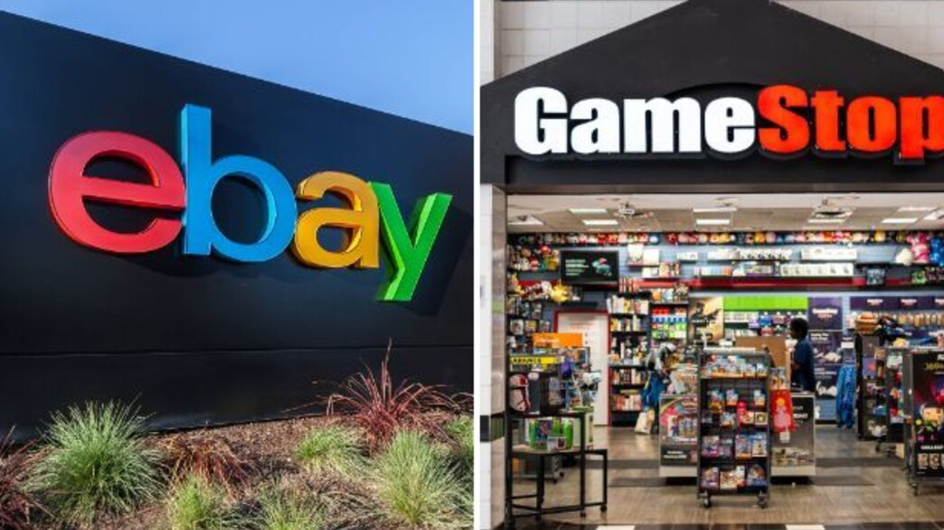 eBay, גיימסטופ, GameStop eBay, גיימסטופ, GameStop