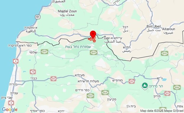 מפת האזעקות
