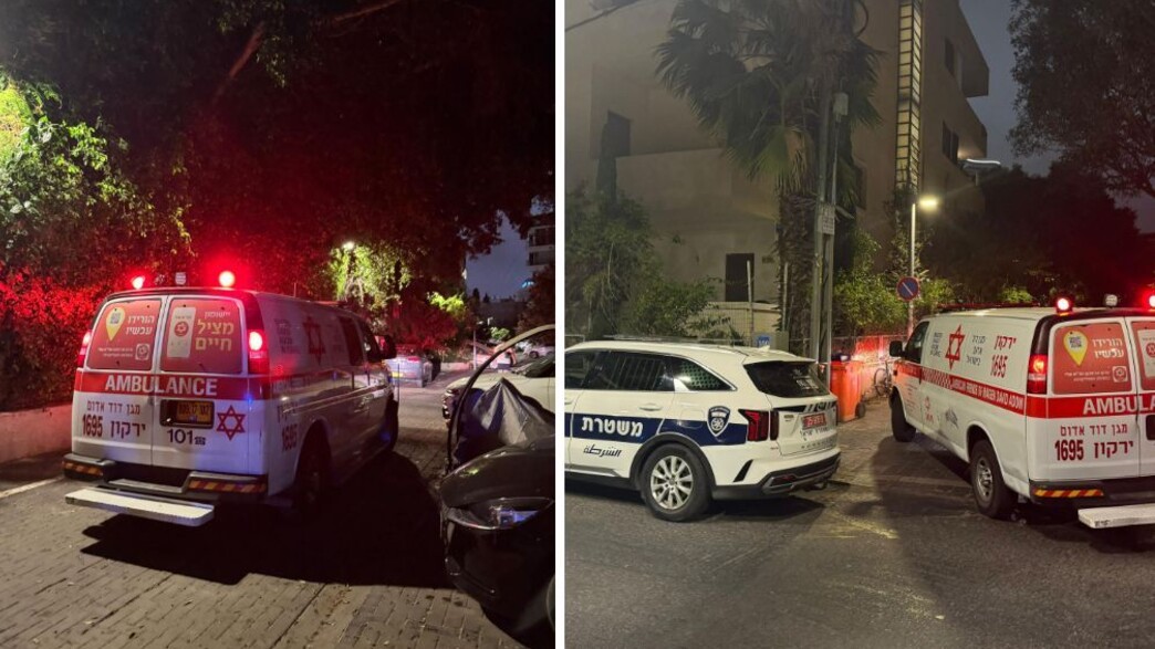 זירת הדקירה בתל אביב זירת הדקירה בתל אביב