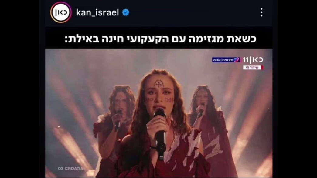 הפוסט של התאגיד בעניין האירוויזיון הפוסט של התאגיד בעניין האירוויזיון