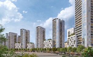 תוכנית להתחדשות שכונת יוספטל (הדמיה: משה צור אדריכלים בוני ערים)