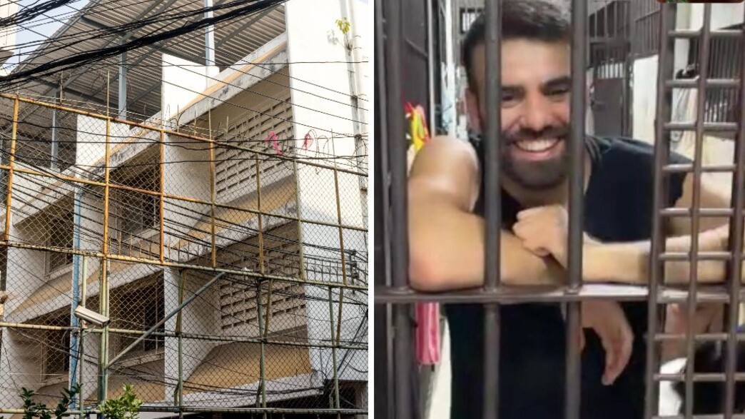 מתן ארביב במתקן הכליאה בבנגקוק מתן ארביב במתקן הכליאה בבנגקוק