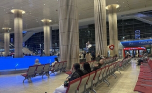 אולם קבלת פנים נתב"ג (צילום: נטע חורב)