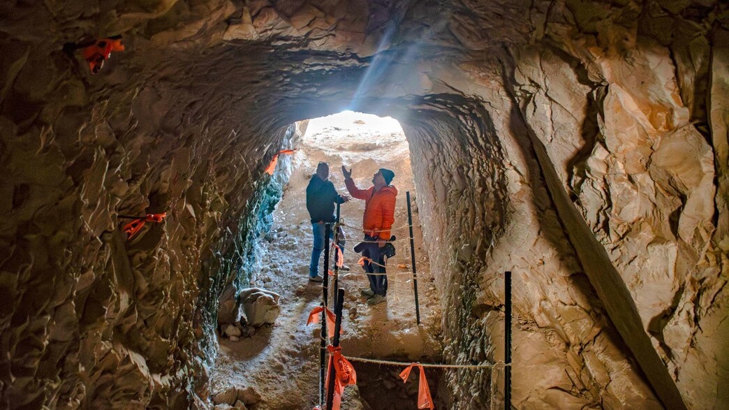 המנהרה הקדומה שנחשפה בירושלים המנהרה הקדומה שנחשפה בירושלים