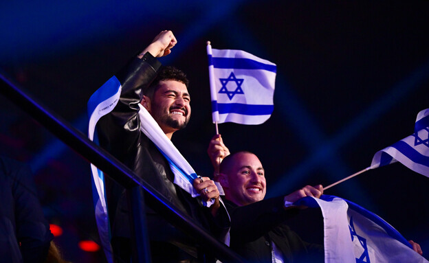 נועם בתן בגמר אירוויזיון 2026 (צילום: Christian Bruna/Getty Images)