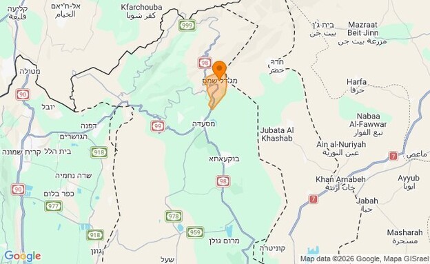 מפת ההתרעות