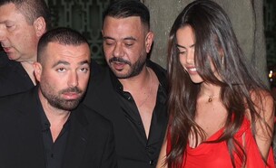 עומר אדם וסשה ישראלוביץ' בחתונה של עדן פינס ואושר כהן (צילום: אור גפן, יח"צ)