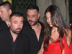 עומר אדם וסשה ישראלוביץ' בחתונה של עדן פינס ואושר כהן (צילום: אור גפן, יח"צ)