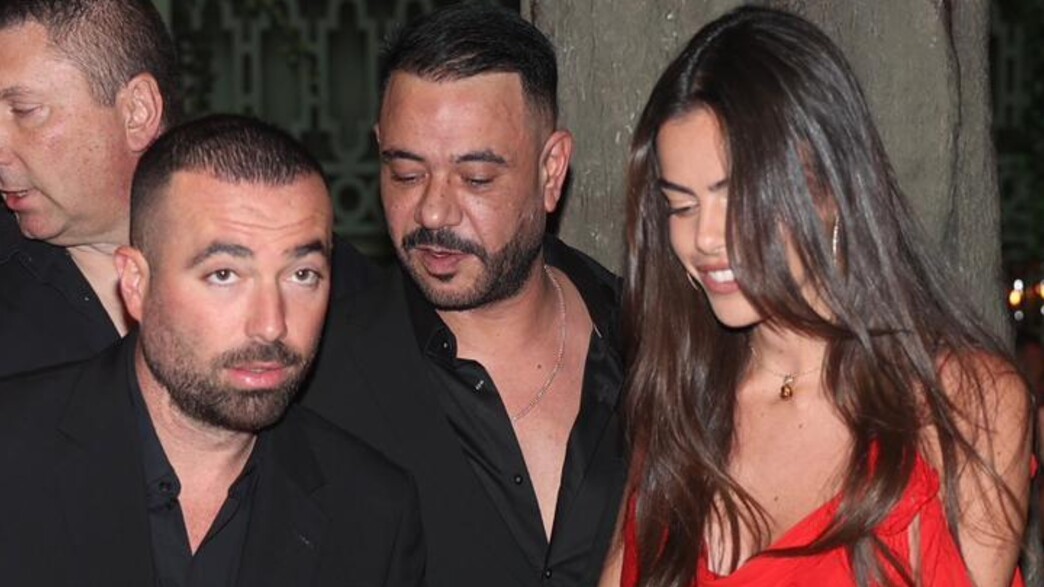 עומר אדם וסשה ישראלוביץ' בחתונה של עדן פינס ואושר כהן