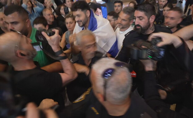 נועם בתן נוחת בנתב"ג