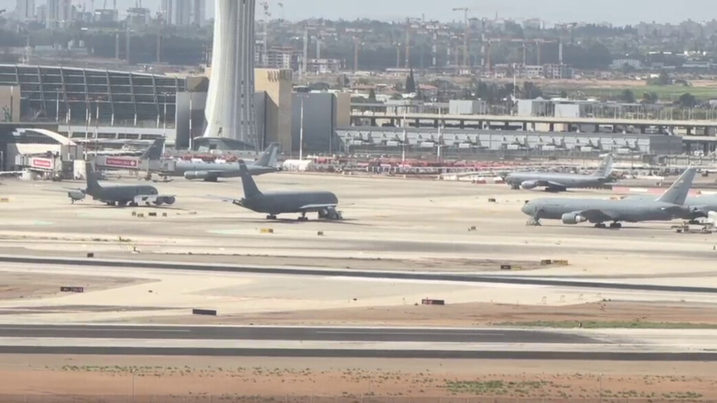 עומס המטוסים האמריקניים בנתב"ג עומס המטוסים האמריקניים בנתב"ג