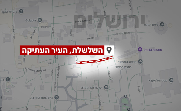 רחוב השלשלת, העיר העתיקה
