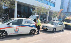 זירת מציאת הגופה במלון היוקרה בתל אביב