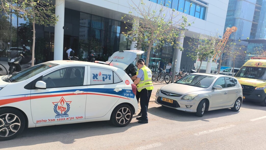 זירת מציאת הגופה במלון היוקרה בתל אביב זירת מציאת הגופה במלון היוקרה בתל אביב