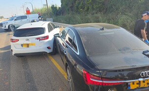 הזירה באשדוד (צילום: דוברות המשטרה)