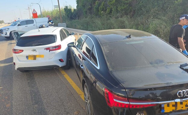 הזירה באשדוד (צילום: דוברות המשטרה)