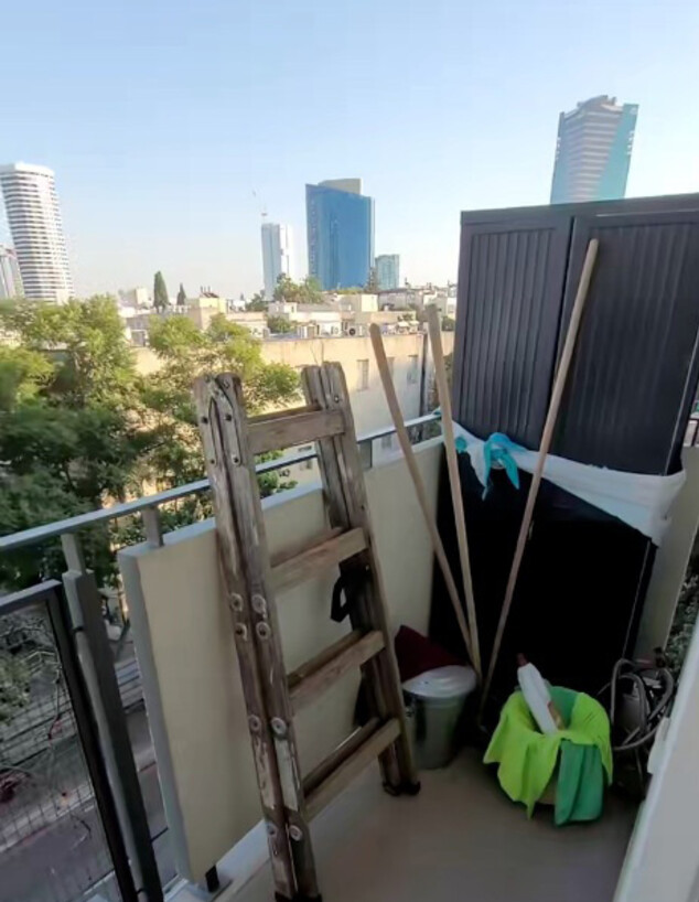 מייקאובר לשלוש מרפסות עיצוב בריאה לפני ג מייקאובר לשלוש מרפסות עיצוב בריאה לפני ג