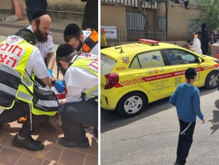 אירוע דקירה בבני ברק: גבר בן 45 נפצע באורח קשה, החשוד נמלט