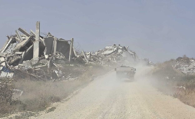 ההרס בבית חאנון ברצועת עזה ההרס בבית חאנון ברצועת עזה