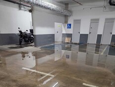 פיצוץ של הביוב בחניון בפרויקט מחיר למשתכן בנהריה