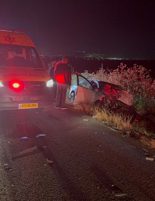תאונה סמוך לגיניגר תאונה סמוך לגיניגר