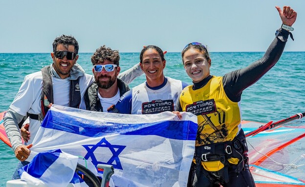 האלופה וסגניתה עם שחר צוברי ועודד אושר