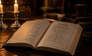 תפילת ערבית של ליל שבת (AI: mako)
