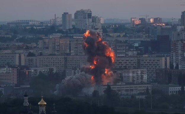 מתקפה נרחבת של רוסיה באוקראינה