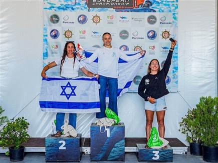 שלוש שנים ללא מדליה. טיבי (באדיבות: sailing energy) שלוש שנים ללא מדליה. טיבי (באדיבות: sailing energy)
