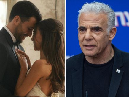 "אף כוכב ריאליטי אינו קולו של אלוהים": יאיר לפיד נגד הביקורות על החתונה של יובל כספית