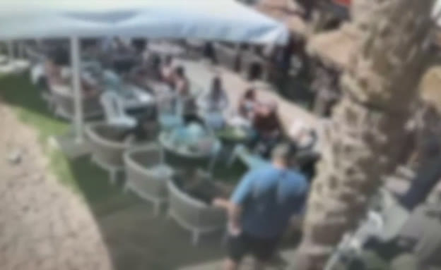 תיעוד: כך 3 עבריינים תקפו ודקרו בכיר לשעבר בארגון של מיכאל מור