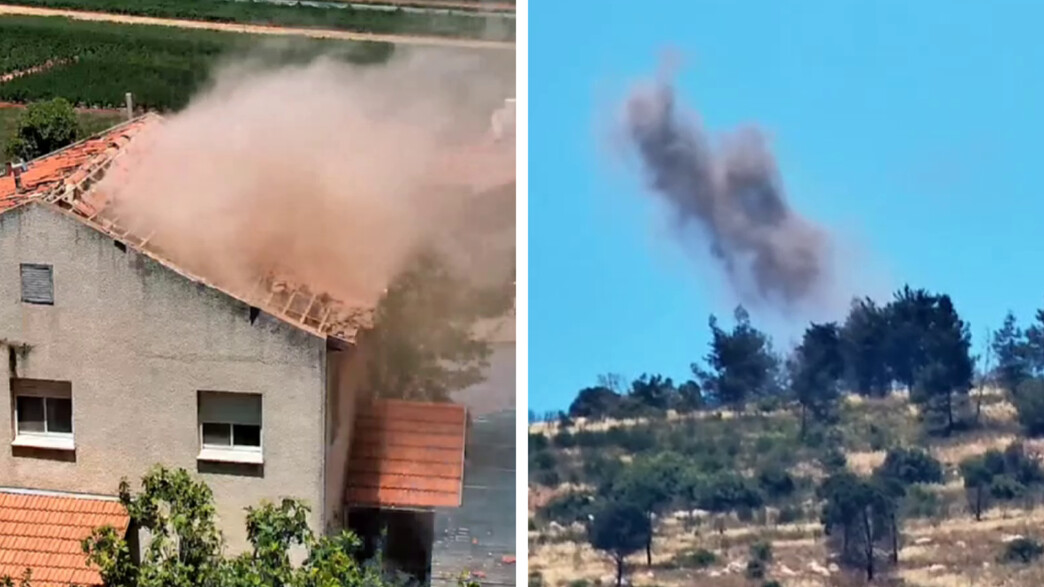 פגיעות של רחפני נפץ בצפון פגיעות של רחפני נפץ בצפון