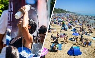 גל חום ראשון באירופה 2026 (צילום: Finnbarr Webster | PIERRE LARRIEU , getty images)