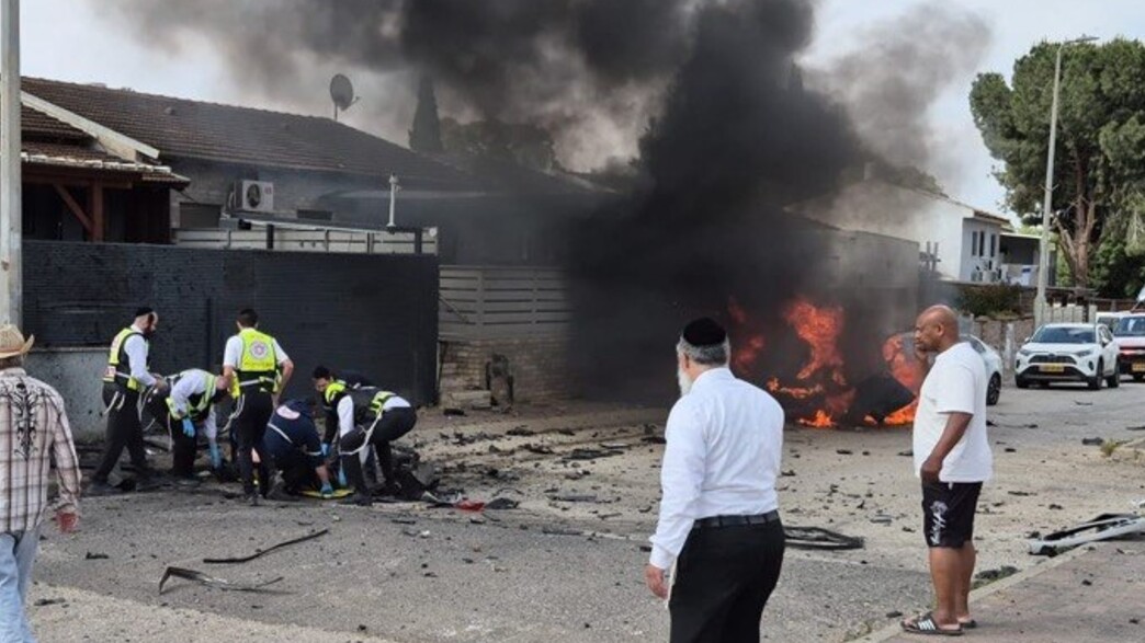 פצוע אנוש בפיצוץ רכב בעפולה
