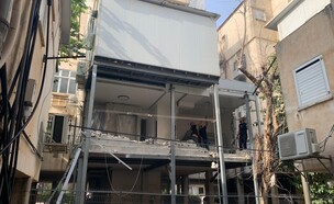 מרפסות לא חוקיות בבני ברק (צילום: הרשות לאכיפה במקרקעין)