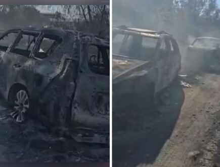 120 כלי רכב עלו באש: צוות חקירה מיוחד חוקר את האירוע