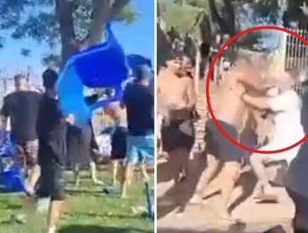 כיסאות, אגרופים ובעיטות: הקטטה ההמונית בבריכה בערד