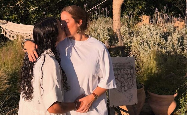 אמילי דמארי ודניאל עמית (צילום: danielamit, instagram)