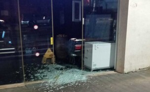 זירת פגיעת רקטה בקריית שמונה (צילום: שימוש לפי סעיף 27 א)