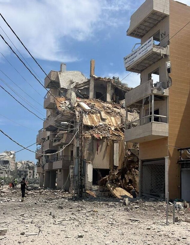 תיעוד מהתקיפות בצור שבלבנון תיעוד מהתקיפות בצור שבלבנון