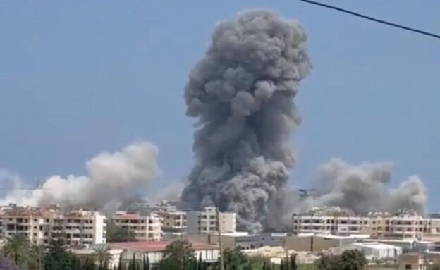 תיעוד מהתקיפות בצור שבלבנון תיעוד מהתקיפות בצור שבלבנון