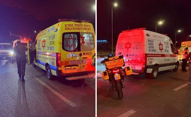 זירת הפיגוע בגוש עציון