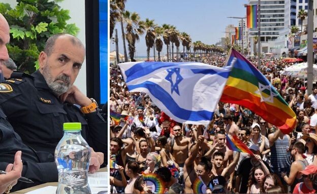 המפכ"ל בפגישה עם נציגי קהילת הלהט"ב (צילום: האגודה למען הלהט"ב)