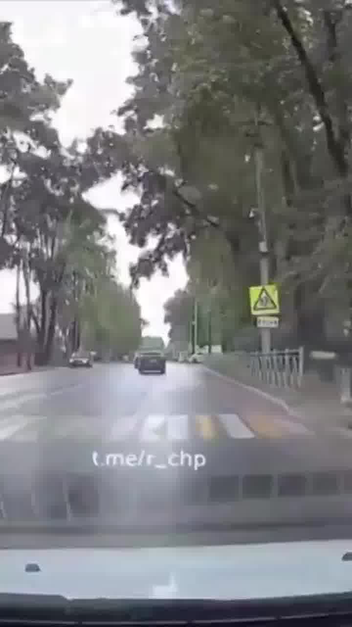 מכל המקומות בעולם, הוא היה חייב לעשות באמצע הכביש