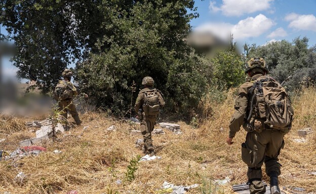 תיעוד מפעילות כוחות צה״ל ברכס הבופור