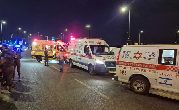 זירת הפיגוע בגוש עציון